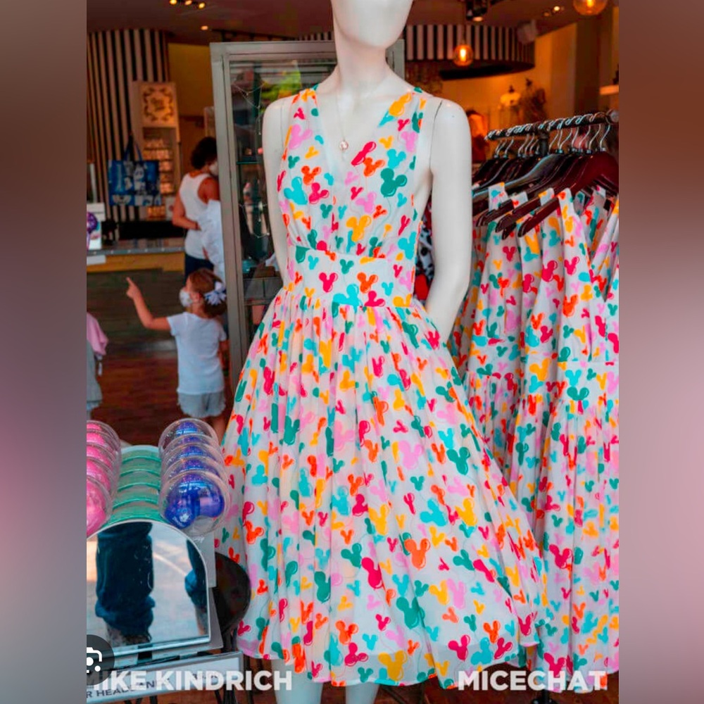 The Dress Shop - Mickey balloon chiffon dress.